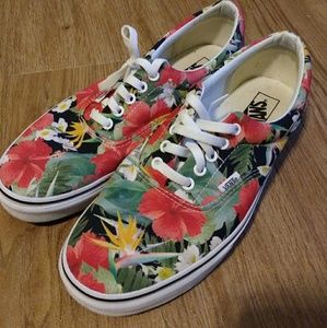 Hawaiian print vans